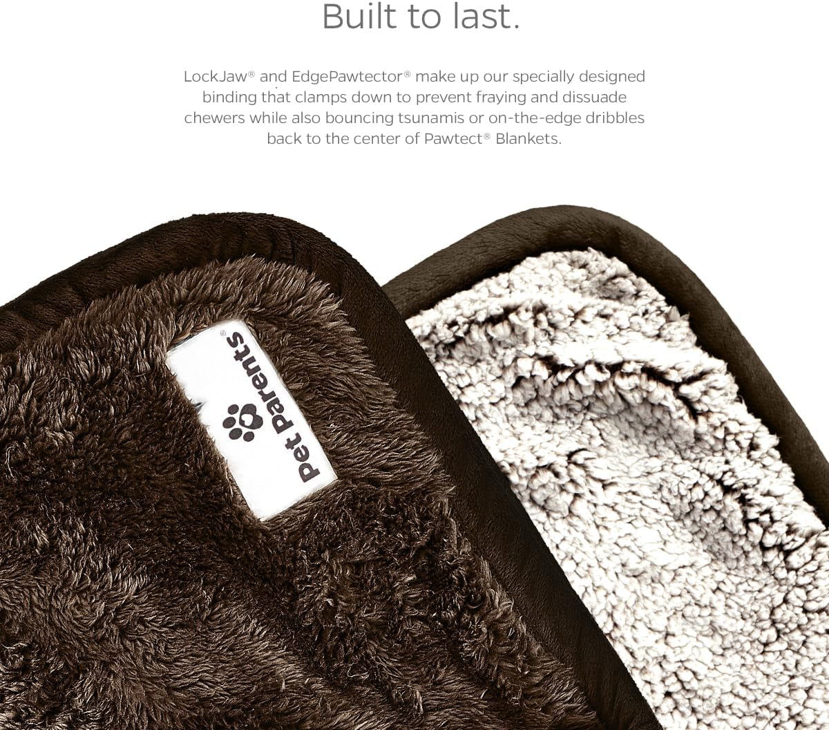 Pawtect Blanket, Premium Waterproof Cat & Dog Blanket with Wickquick & Sherpup Technology, Puppy Blanket, Waterproof Dog Blanket, Blankets for Dogs, Cat Blanket Slate 50X60