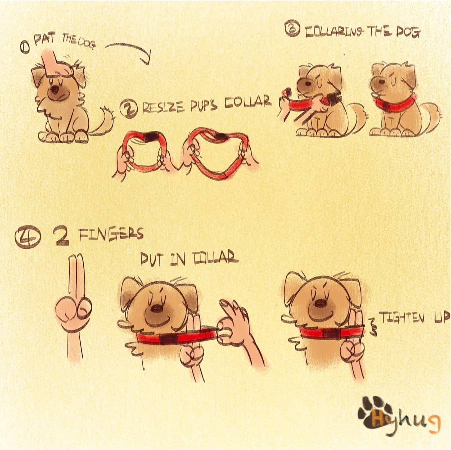 Pets Classic Regular Heavy Duty Nylon Dog Collar with Easy Attach and Removal Buckle. (Medium, Lime Green)