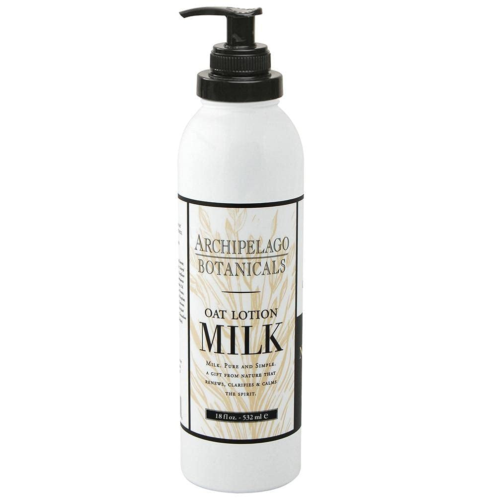 Oat Milk Lotion, Nurturing and Soothing Daily Lotion for Dry Skin, Scented Body Lotion Free from Parabens, Phthalates and Gmos (18 Oz)