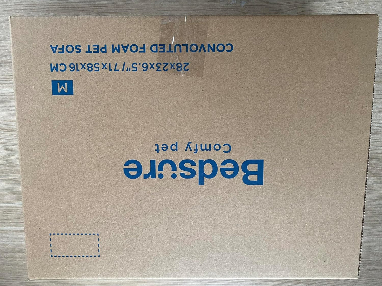 Orthopedic Dog Bed for Medium Dogs - Waterproof Dog Sofa Beds Medium, Supportive Foam Pet Couch Bed with Removable Washable Cover, Waterproof Lining and Nonskid Bottom, Grey, 28"X23"X6.5"