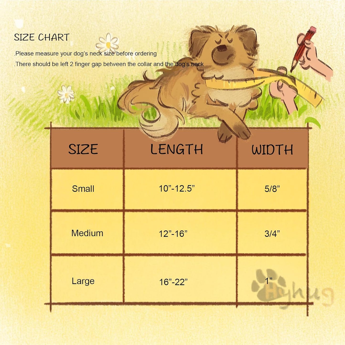 Pets Classic Regular Heavy Duty Nylon Dog Collar with Easy Attach and Removal Buckle. (Medium, Lime Green)