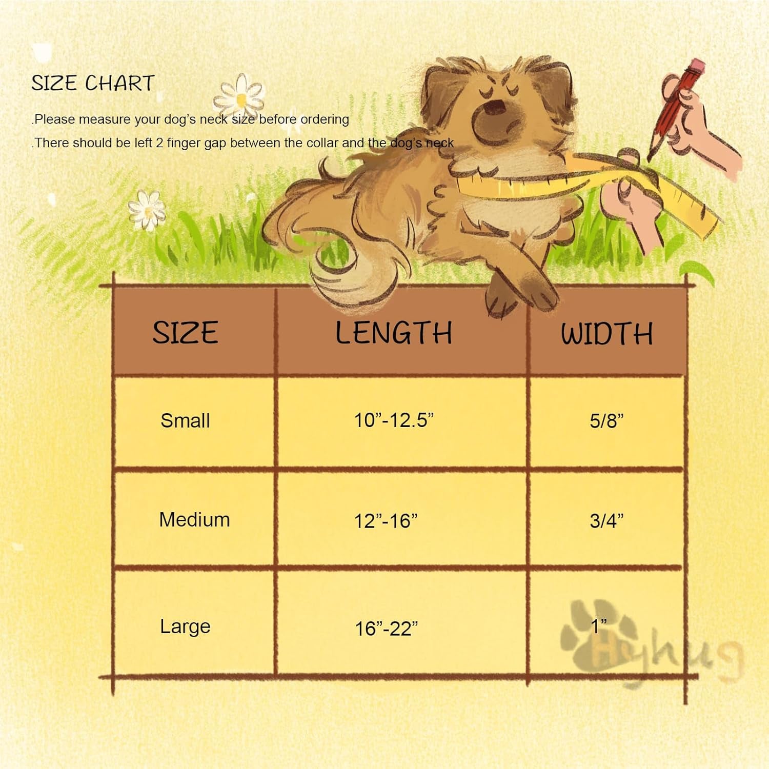 Pets Classic Regular Heavy Duty Nylon Dog Collar with Easy Attach and Removal Buckle. (Medium, Lime Green)