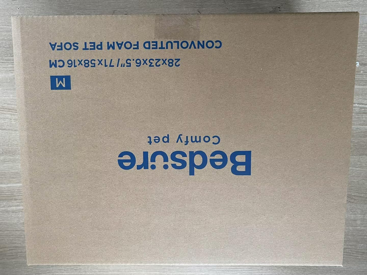 Orthopedic Dog Bed for Medium Dogs - Waterproof Dog Sofa Beds Medium, Supportive Foam Pet Couch Bed with Removable Washable Cover, Waterproof Lining and Nonskid Bottom, Grey, 28"X23"X6.5"