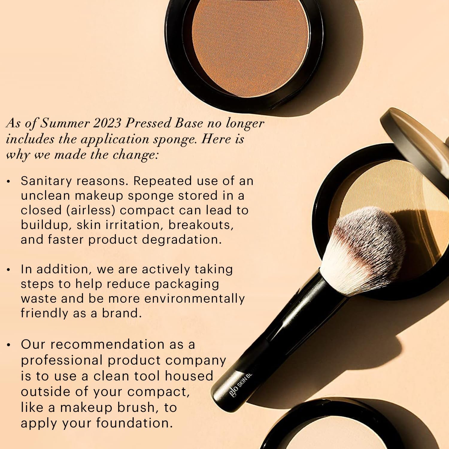 Pressed Base Powder Foundation Makeup (Beige Dark) - Flawless Coverage for a Radiant Natural, Second-Skin Finish